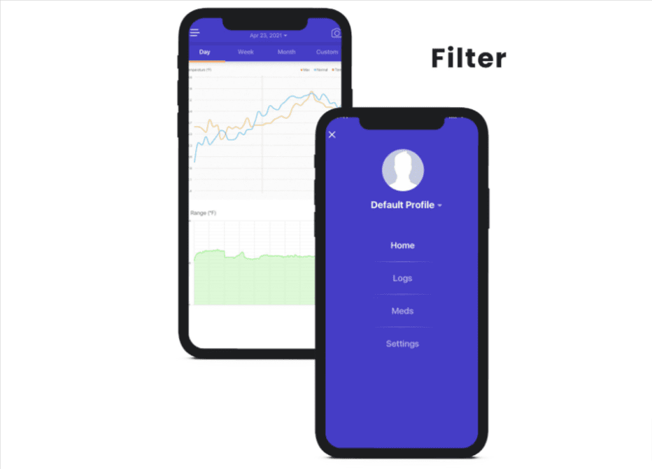 Fever Traking app flutter app development 1