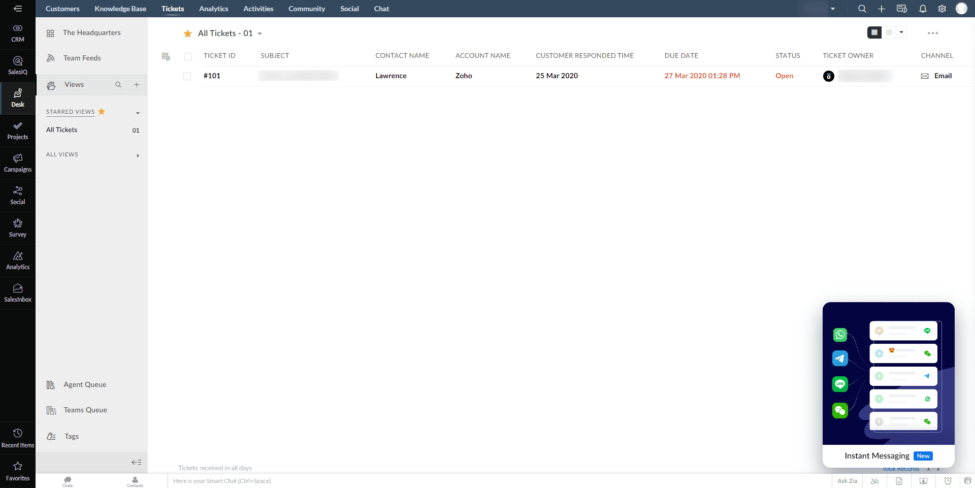 ZOHO Integration 2